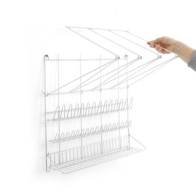 Nástěnná police nejen na plnící sáčky, HENDI, 500x360x(H)560mm | 550113